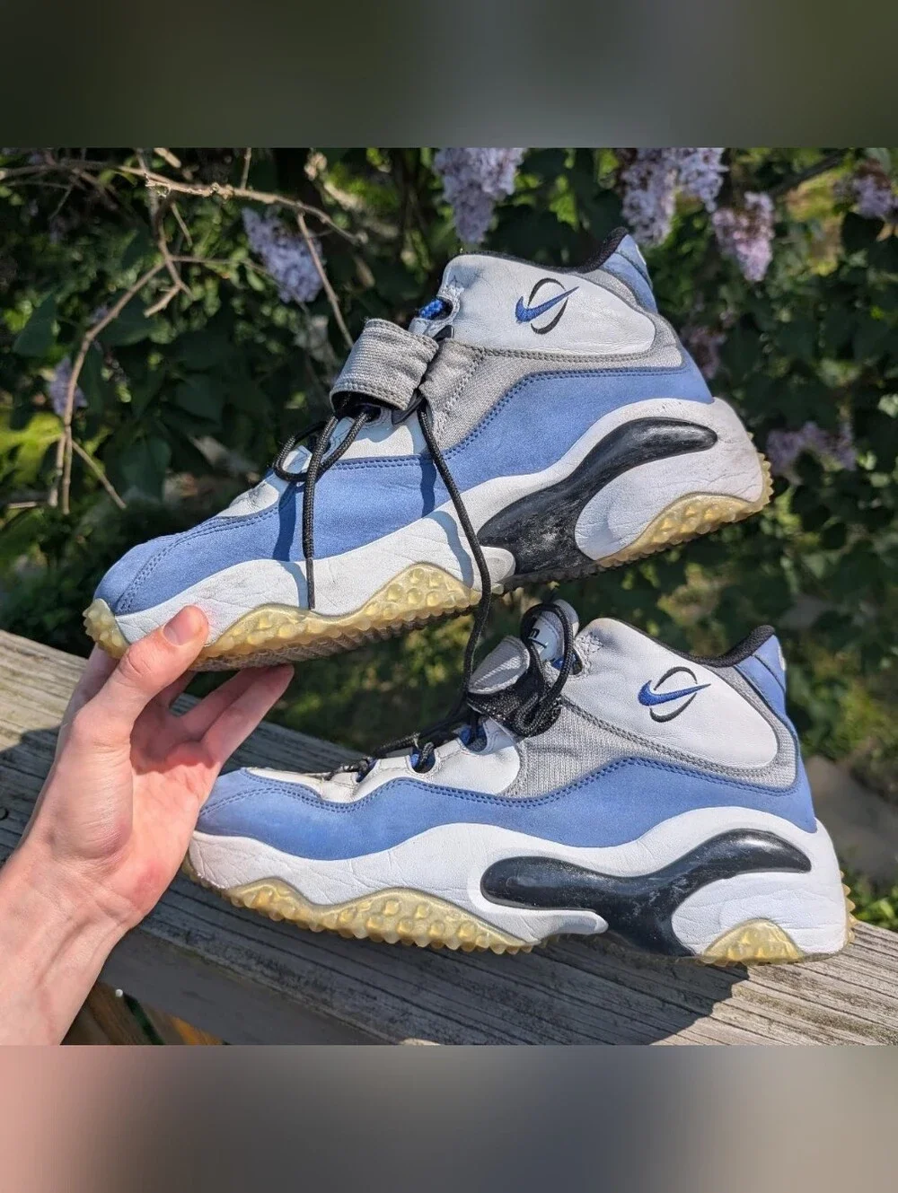 Nike Air Zoom Turf Barry Sanders Blue White 315099-141